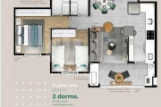 Apartamento com 2 quartos à venda na Avenida Wellman Galvão de França Rangel, 4100, Swiss Park, Campinas