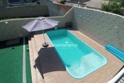 Casa em Condomínio Fechado, com 120 m², 3 quartos sendo 1 suíte, Área Gourmet, Piscina, Salão de Jogos, à venda por R$ 680.000 , Inoã - Maricá/RJ