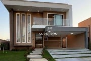 LUXO E CONFORTO EM CASA MODERNA C/ PISCINA, ÁREA GOURMET &amp; 3 QUARTOS, ALPHAVILLE - MARICÁ-RJ