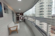 Apartamento todo mobiliado com 2 dorms, Caiçara, Praia Grande