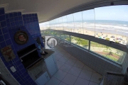 Apartamento com 3 dorms, Caiçara, Praia Grande