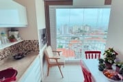 Apartamento com varanda gourmet e lazer completo