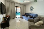 Apartamento 3 dormitórios, 93 m², R$ 480 mil, Caiçara, Praia Grande/SP