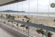 Apartamento frente para o mar com 3 dormitórios à venda, 127 m² por R$ 1.400.000 - Vila Guilhermina - Praia Grande/SP