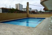 Apartamento com 2 dorm., sacada envolvendo todo o imóvel, 115 m², piscina ampla por R$ 480.000 - Tupi - Praia Grande/SP