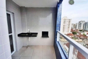 Apartamento com 2 dormitórios à venda, 60 m² por R$ 420.000,00 - Vila Guilhermina - Praia Grande/SP