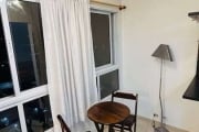 Apartamento Loft mobiliado, andar alto para locação no Condomínio Uno Loft, no bairro Vila Oliveira em Mogi das Cruzes, SP