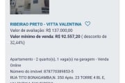 Apartamento para Venda em Ribeirão Preto, Valentina Figueiredo, 2 dormitórios, 1 banheiro, 1 vaga