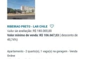 Apartamento para Venda em Ribeirão Preto, Conjunto Habitacional Jardim das Palmeiras, 2 dormitórios, 1 banheiro, 1 vaga