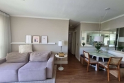 APARTAMENTO SEMI MOBILIADO, 2 dormitórios ( 1 suíte) junto ao Shopping Iguatemi. &lt;BR&gt;O apartamento possui uma linda vista,1 banheiro social e vaga de garagem escriturada. Ele ainda conta com uma