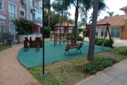 Boletto Imóveis vende excelente apartamento terreo,55 m² privativos,  83.5m² total, 2 dormitórios, semi-mobiliado, sala de jantar/estar integrados, sacada com churrasqueira, banheiro social e vaga de 