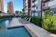 Apartamento studio com 1 dormitorio para comprar, possui 27 m2, andar alto com vista permanente, &lt;BR&gt;&lt;BR&gt;Semi mobiliado, fechadura digital.&lt;BR&gt;&lt;BR&gt;Prédio com piscina , lavander