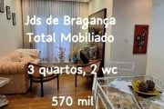 Jardins de Bragança Apartamento MOBILIADO com 3 quartos,  2 wc, Zona Sul