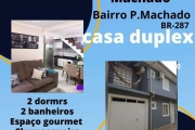 Casa para Venda em Santa Maria, Pinheiro Machado, 2 dormitórios, 2 banheiros, 1 vaga