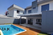 Comprar/ vendo/ permuta: Casa a venda (sobrado), nova,  com 3 dormitórios, gourmet, piscina no Bella Vitta, Jardim Celeste, Jundiaí.