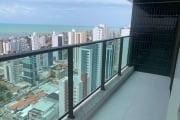 Apartamento à venda com sacada vista mar em Manaíra - João Pessoa PB.