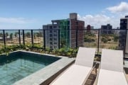 Vendo flat 31m²+9m² de área externa frente mar no bairro Intermares em Cabedelo/PB