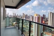 Apartamento Para Vender Andar Alto Vista Mar com 2 suítes no bairro Manaíra em João Pessoa