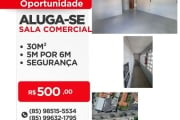 SALA COMERCIAL 30M² | ALUGUEL | AV PONTES VIEIRA |