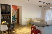 Apartamento com 2 dormitórios à venda, 80 m² por R$ 689.000 - Campestre - Santo André/SP