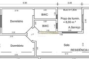 Apartamento com 2 dormitórios à venda, 49 m² por R$ 395.000,00 - Parque das Nações - Santo André/SP