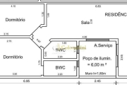 Apartamento com 2 dormitórios à venda, 54 m² por R$ 415.000,00 - Parque das Nações - Santo André/SP