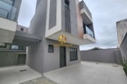 Sobrado Triplex 169m² Privativos no Portão, Curitiba - 3 Quartos e Terraço Gourmet