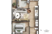 Apartamento com 1 quarto à venda na Rua Cotoxó, 105, Pompéia, São Paulo