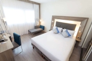 Flat no Novotel Santos para investir - Próx. da Praia