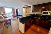 Lindo apartamento no George V com 60m², 1 dorm e 1 vaga de garagem disponível locação no Itaim Bibi