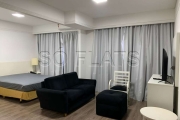 Apartamento disponível para locação contendo 33m², 1 dormitório e 1 vaga.