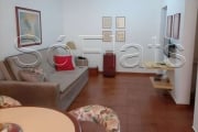 Flat Golden  Beach Guarujá, disponível para venda com 65m², 01 dorm e 02 vagas de garagem