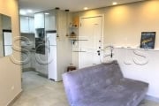 Flat no Morumbi, disponível para locação contendo 34m², 1 dormitório e 1 vaga de garagem.