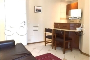 Flat no Stagium Studio com 35m², 1 dormitório e 1 vaga disponível para locação próx da Av. Paulista.