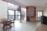 Flat Montecattini com 72m², 2 dorms e 1 vaga no Morumbi todo mobiliado, disponível para locação.