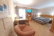 Flat no Tryp Higienópolis 28m² 1 dormitório 1 vaga, disponível para locação.