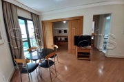 Flat com 02 dorms na região do Paraíso, próximo a Av Paulista e Shopping Patio Paulista.