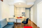 Flat na Vila Olimpia com 33m² 1 dormitório e 1 vaga à venda.