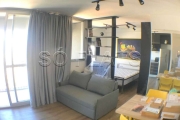 Residencial Atrio Vila Madalena, flat disponível para locação  com 34m² e 01 vaga de garagem.