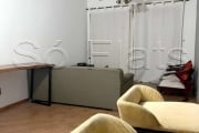 Flat disponível para locação no Saint Peter contendo 41m², 1 dormitório e 1 vaga de garagem.