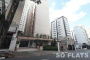 Flat no Mont Hermon próximo ao metrô Consolação, disponível para locação 40m², 1 dorm e 1 vaga.