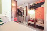 Lindo Residencial Think Home República disponível para venda com 21m² e 1 dormitório