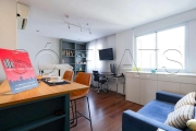Flat no Mercure Vila Olímpia, disponível para locação com 25m², 01 dormitório e 01 vaga.