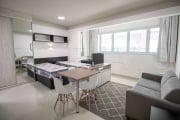 Flat todo mobiliado com 26m², com cozinha completa geladeira grande a menos de 300m da Av. Paulista.