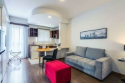 Flat na Vila Olímpia no estilo residence com excelente localização