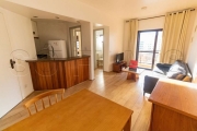 Flat Contemporâneo 42m² 1 dorm 1 vaga na Vila Nova Conceição para locação.