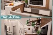 Lançamento Casa residencial para Venda no condominio Moradas Papagaio, Papagaio, Feira de Santana, 2 quarto, 1 sala, 1 banheiro, 1 vaga 162,93 m² áre