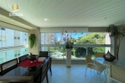 Vista mar - Apartamento à venda com 3 suítes - Condomínio com piscina e churrasqueira - 2 vagas - Jardim Astúrias - Guarujá/SP