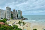 FRENTE MAR - Apartamento com 3 dormitórios à venda, 90 m² por R$ 480.000 - Pitangueiras - Guarujá/SP.