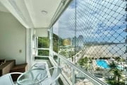 VISTA MAR - Apartamento com 3 quartos à venda, 126 m² por R$ 750.000 - Pitangueiras - Guarujá/SP.